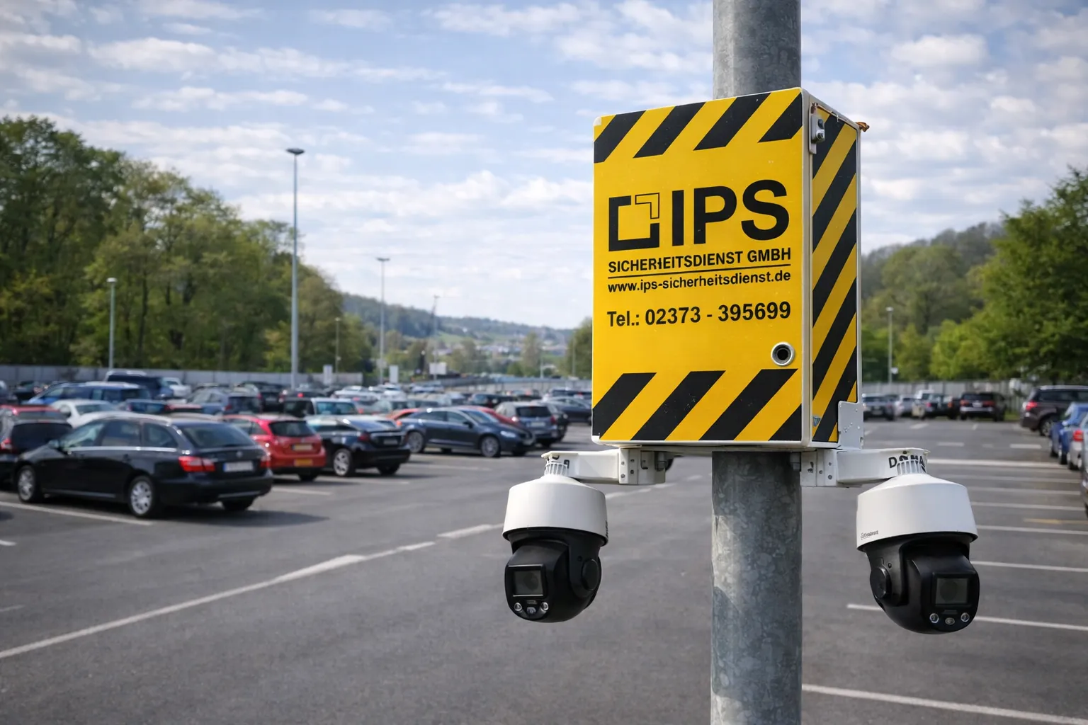 Kamerabox im Einsatz auf einem Industriegelaende